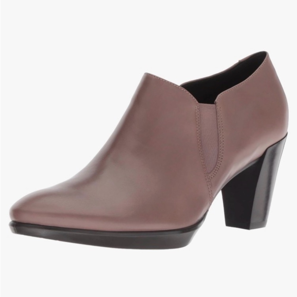 Ecco Women's Brown Heeled Boots. Size 41,US-10